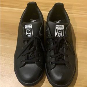 Adidas black sneakers